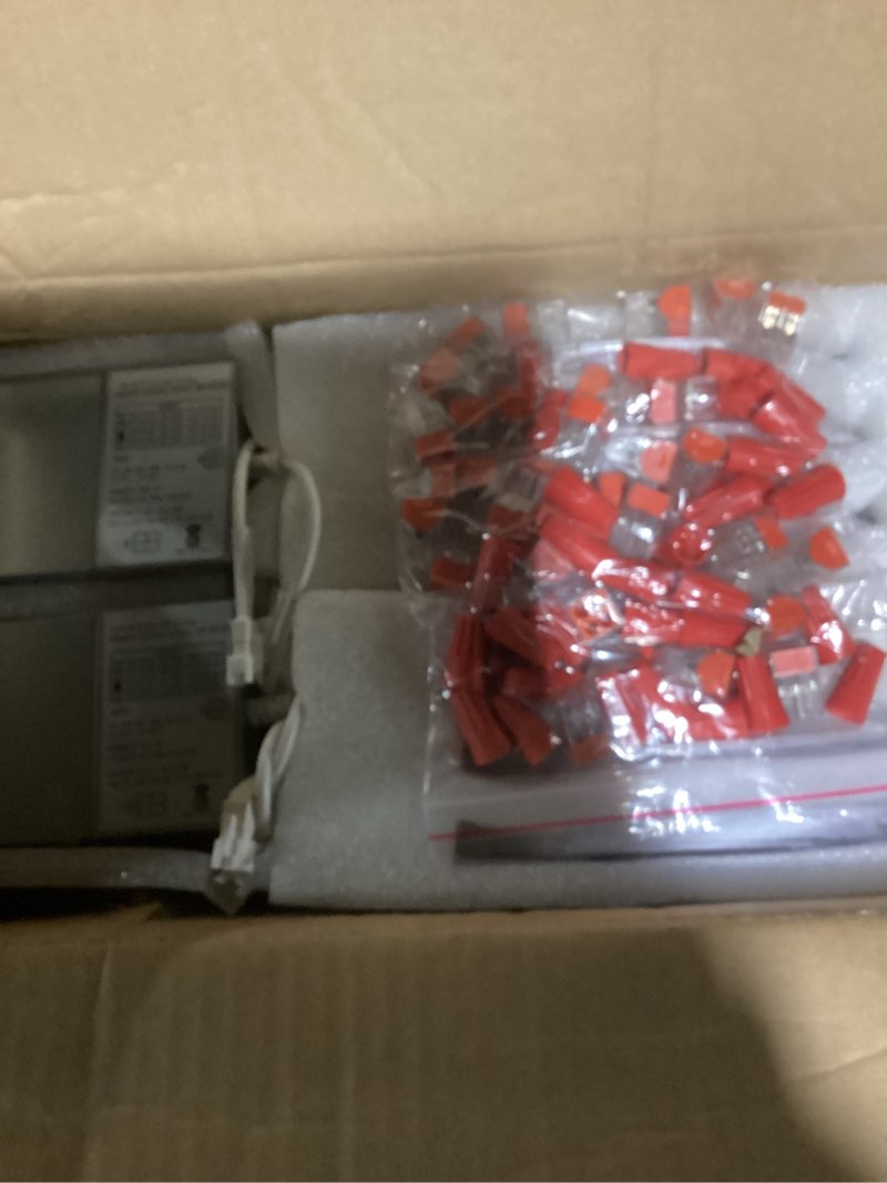 Condition photo showing New/Like New for 12 Pack 8 Inch LED Recessed Lighting with Junction Box Ultra-Thin, 3000K/4500K/6000K Selectable, 8" Dimmable Canless LED Downlight, 1800LM CRI80 High Brightness 5%-100% Recessed Light 12 Packs 3CCT-3000K/4500K/6000K