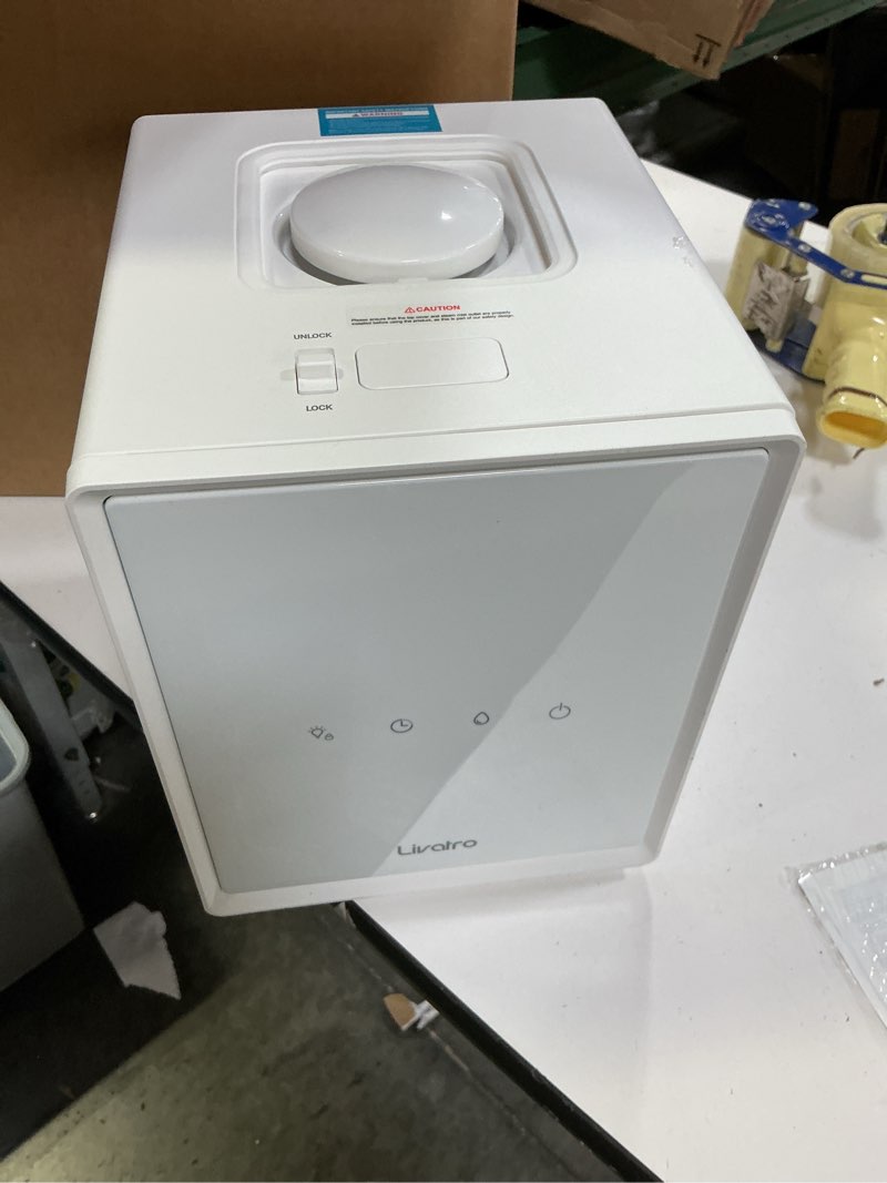 Condition photo showing Good Condition for 3L Stainless Steel Warm Mist Humidifier with Easy Clean and Warm Steam Function, Healthy Air Mist Humidifiers for Bedroom Living Room, with Sleep Mode and Auto-off Setting