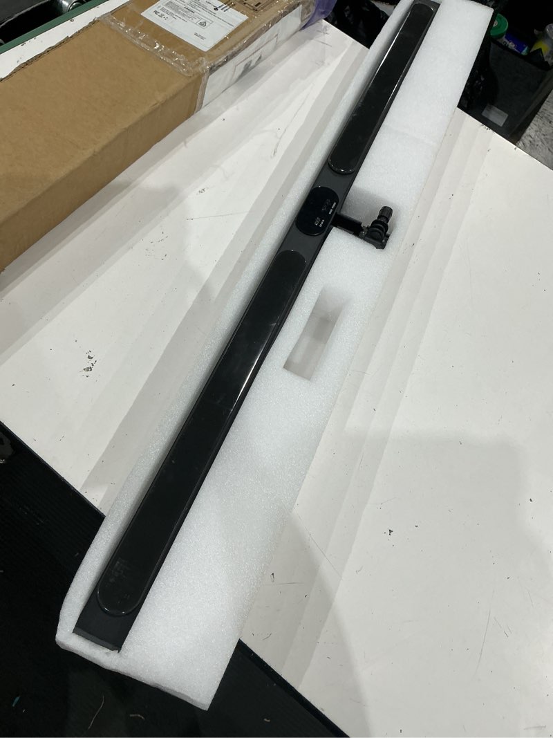 Condition photo showing As Is for led  light bar , stepless dimmable, touch control, office monitor.black.
