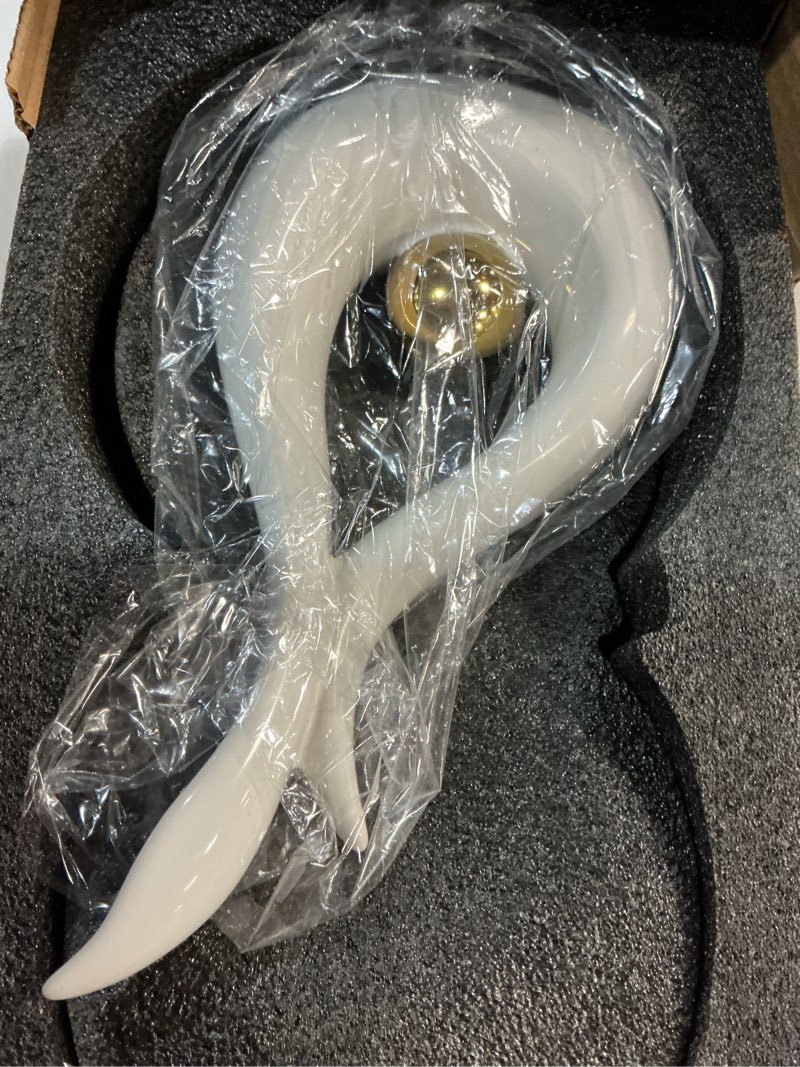 Condition photo showing New/Like New for LCCCK Abstract Statue Decor 2pc, Modern Table Centerpieces for Dining Room, Abstract Art Sculpture for Contemporary Coffee Table Entertainment Center TV Stand Cool Stuff Show Pieces