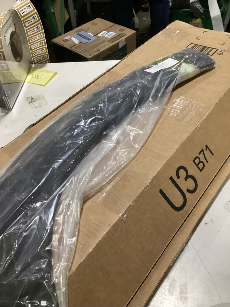 Condition photo showing As Is for front door fender flare molding upper front wheel arch molding panel compatible with ram promaster 1500 2500 3500 cargo van 4 door 2019 2020 2021 2022 2023 2024 (front left) front left 1.0