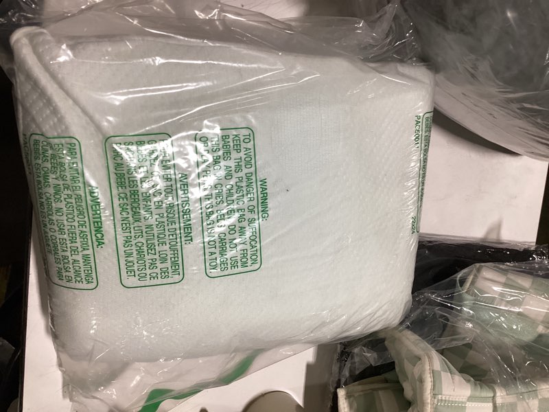 Condition photo showing Good Condition for Bluewave Bedding Ultra Slim Gel Memory Foam Pillow for Stomach and Back Sleepers - Thin, Flat Design