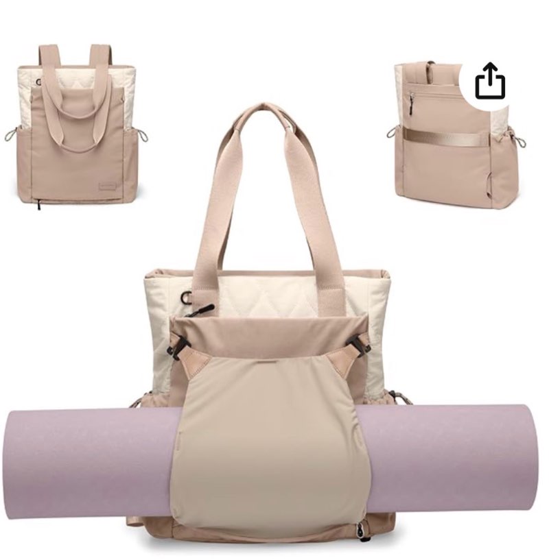 golf supags convertible laptop backpack yoga sports bag quilted tote bag, yoga mat carrier bag for t