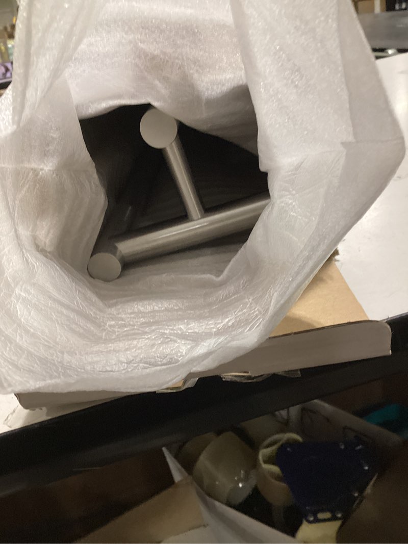 Condition photo showing Good Condition for alise double towel bar brushed nickel,24" towel racks for bathroom wall mounted,bathroom towel rack sus304 stainless steel bathroom towel holder quick drying hand towel holder towel bar for walls 24-inch (2-bars) brushed nickel