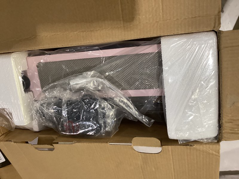 Condition photo showing New/Like New for record player for vinyl with speakers turntable vinyl records belt-driven vintage turntables 3-speed 3 size wireless bluetooth playback headphone aux-in rca line lp vinyl players auto stop pale pink