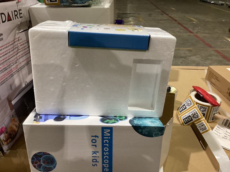 Condition photo showing New/Like New for Microscope for Kids Beginners Children Student, 40X- 1000X Compound Microscopes with 52 pcs Educational Kits