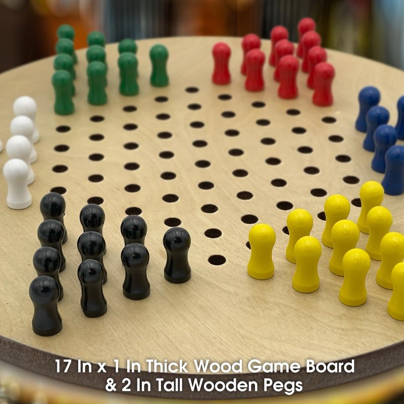 17" Jumbo Chinese Checker