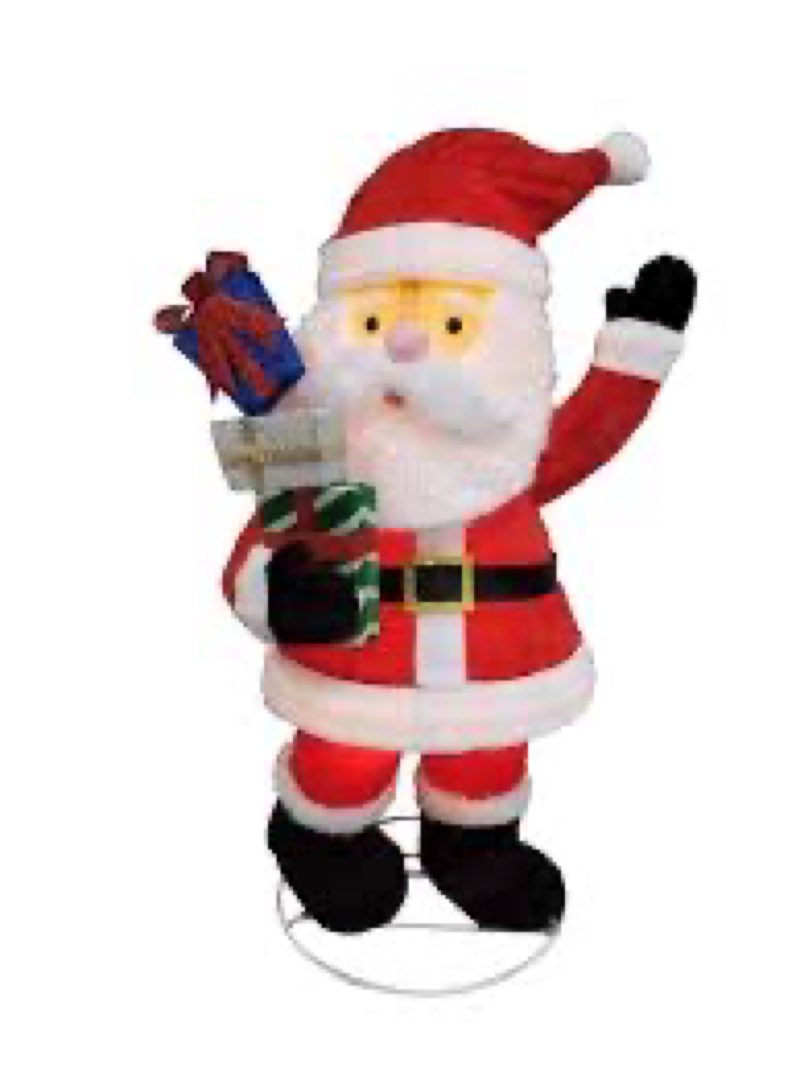 Holiday living 4 ft pop up santa #6030341