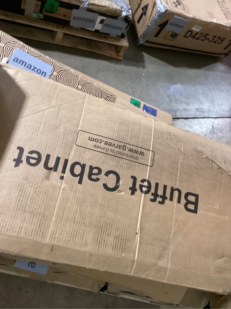 mochalight 55" large sideboard buffet cabinet with storage,kitchen display storage cabinet coffee ba