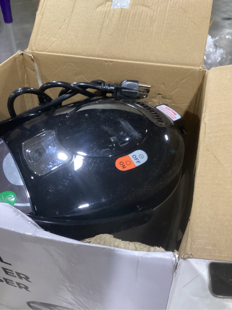 Condition photo showing As Is for NutriChef Digital Water Boiler and Warmer - 5L/5.28 Qt Stainless Electric Hot Water Dispenser w/LCD Display, Rotating Base, Keep Warm, Auto Shut Off, Safety Lock, Instant Heating for Coffee & Tea 5 Liter