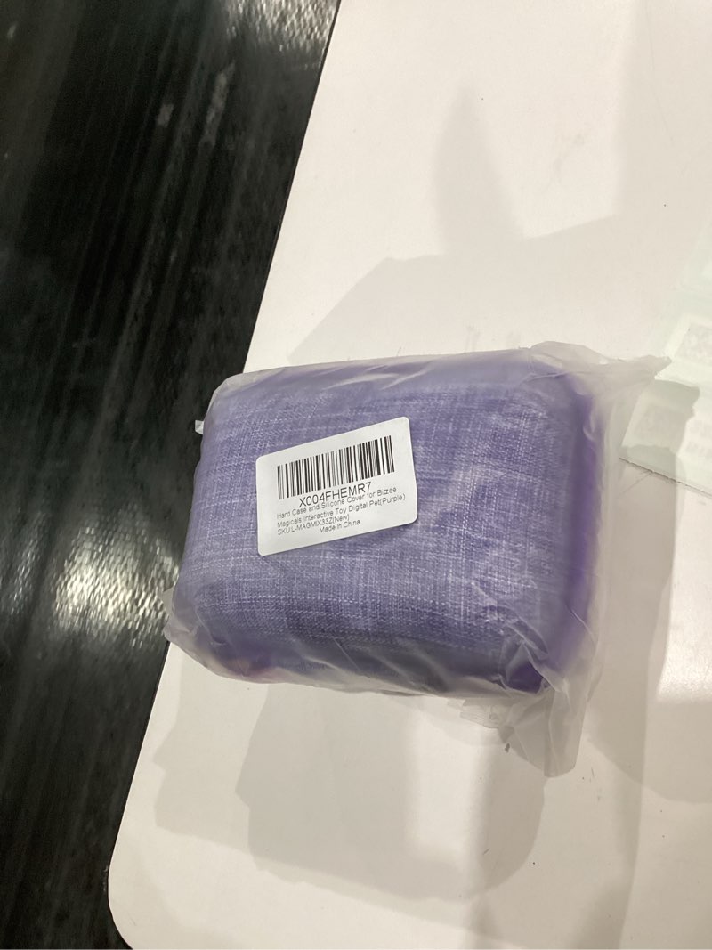 Condition photo showing New/Like New for JCHPINE Hard Carrying Case and Silicone Cover for Bitzee Magicals Interactive Digital Pet, Accessories Case for Bitzee Magicals Virtual Electronic Pets (Purple)