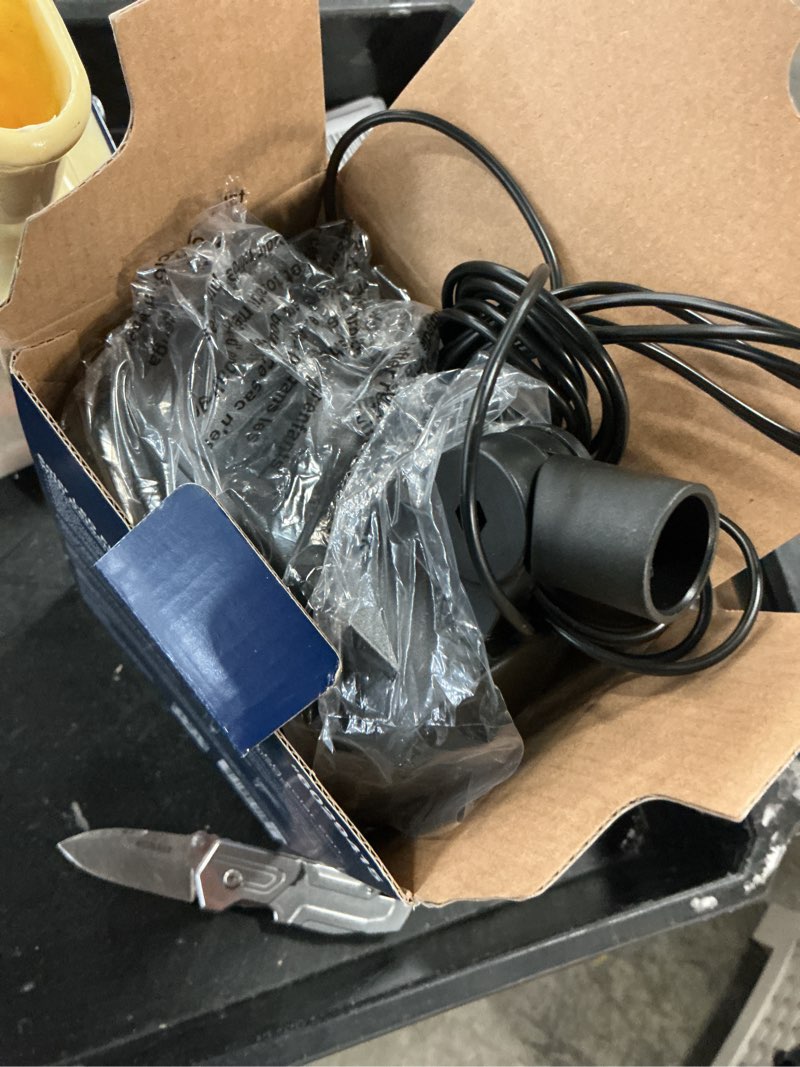 Condition photo showing As Is for harbor breeze remote solar panel 100 -lumens black warm white solar led flood light