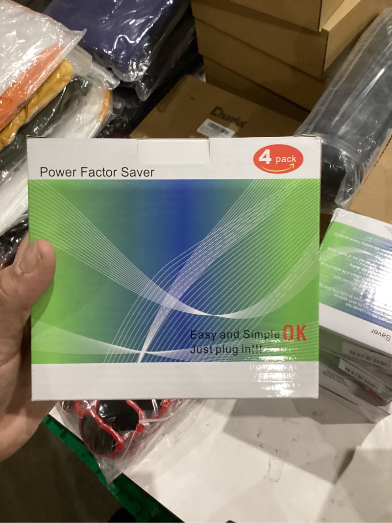 Condition photo showing New/Like New for Power Saver Pro X, 2025 Electricity Saving Box, Stop Watt Energy Saving Device – Intelligent Voltage Stabilizer & Power Optimizer, 90V-250V 30KW Plug-in for Home & Office, Thoughtful Gift, 4 Pack