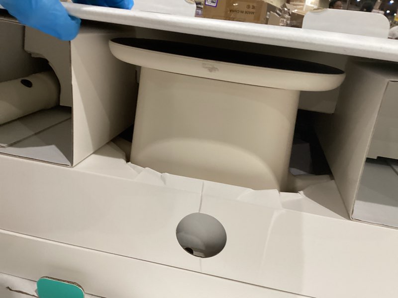 Condition photo showing Good Condition for birdfy smart bird bath with camera solar powered & solar fountain & stand, dual-lens camera for bird watching in phone, auto capture bird videos, ideal present for bird lover (ai by subscription)