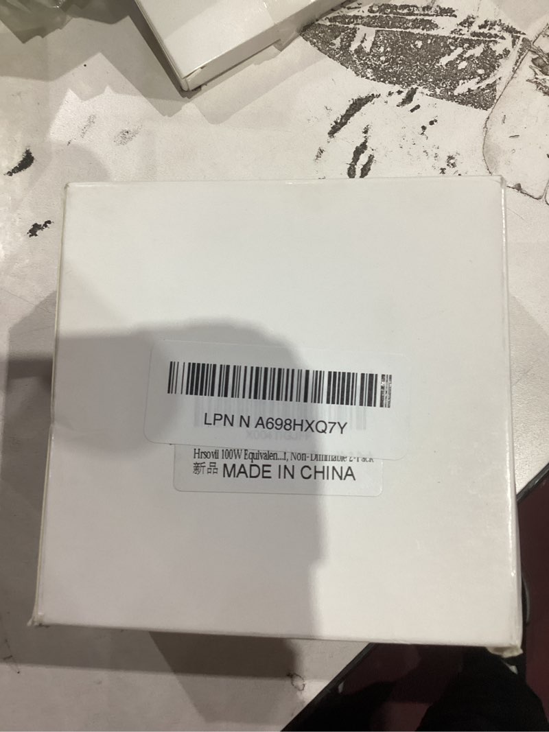 Condition photo showing Good Condition for A19 Clear Incandescent Rough Service Light Bulb, 100 Watt Incandescent Light Bulbs, A19 100 WATT Bulbs ? 2700K Soft White, E26 Medium Base, 110-130V (2 Pack)