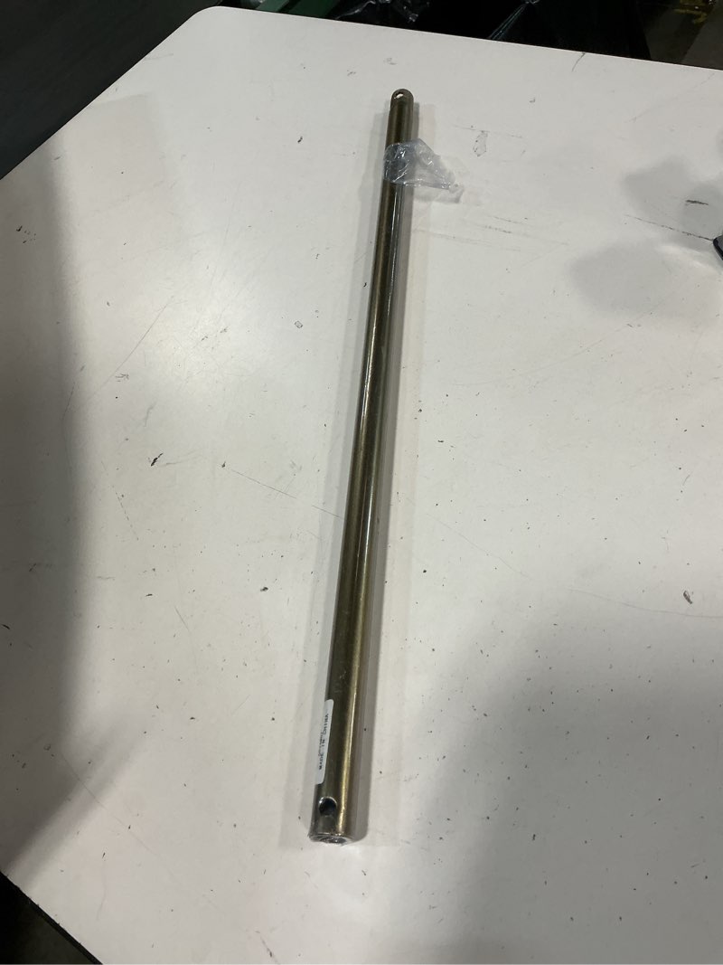 Condition photo showing As Is for craftmade - downrod series 24 in. modern bronze finish indoor/outdoor 1/2-inch i. d. ceiling fan extension downrod