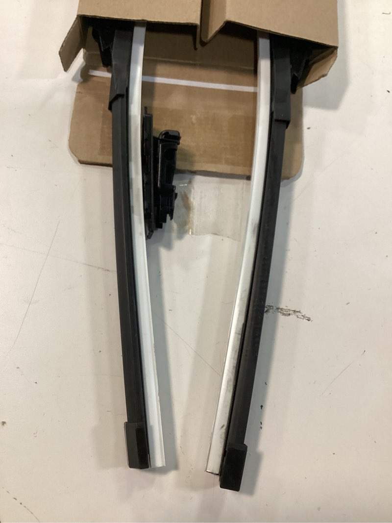 Condition photo showing As Is for TRICO White™ (35-2222) 22 Inch Pack of 2 Automotive Replacement Windshield Wiper Blades for My Car Super Premium All Weather Beam Blade for Select Vehicle Models 22" + 22" Pair Pack