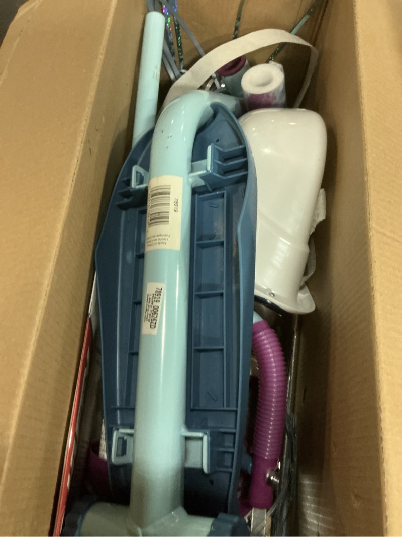 Condition photo showing As Is for huffy toddler 3-wheel scooter for kids, multiple colors & licensed character graphics, ages 3+, durable steel frame, wide non-slip deck, stable lean-to-steer design, light-up options, girls/boys frozen | blue/purple