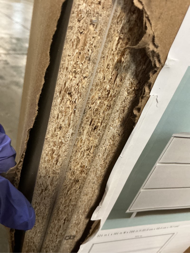 Condition photo showing Good Condition for modern 3 drawer dresser white - room essentials™: laminated, carb certified, includes anti-tip hardware