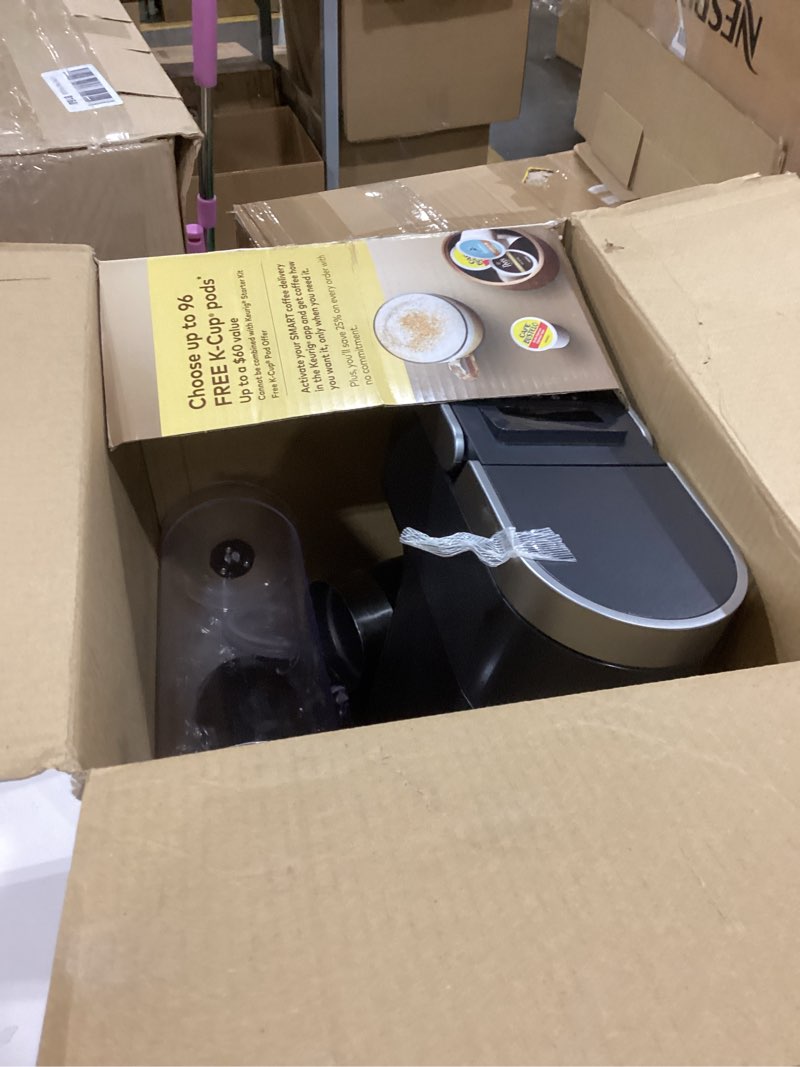 Condition photo showing Good Condition for keurig k-cafe essentials single serve k-cup pod coffee maker, black