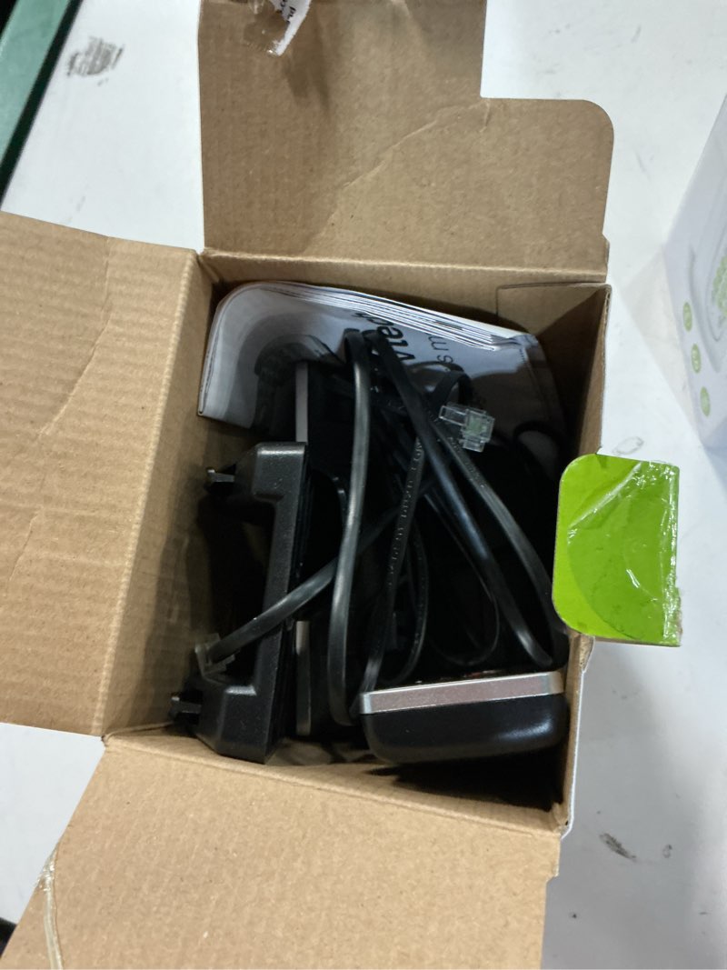 Condition photo showing As Is for vtech dect 6.0 expandable cordless phone with call block  cs6919 (silver & black)