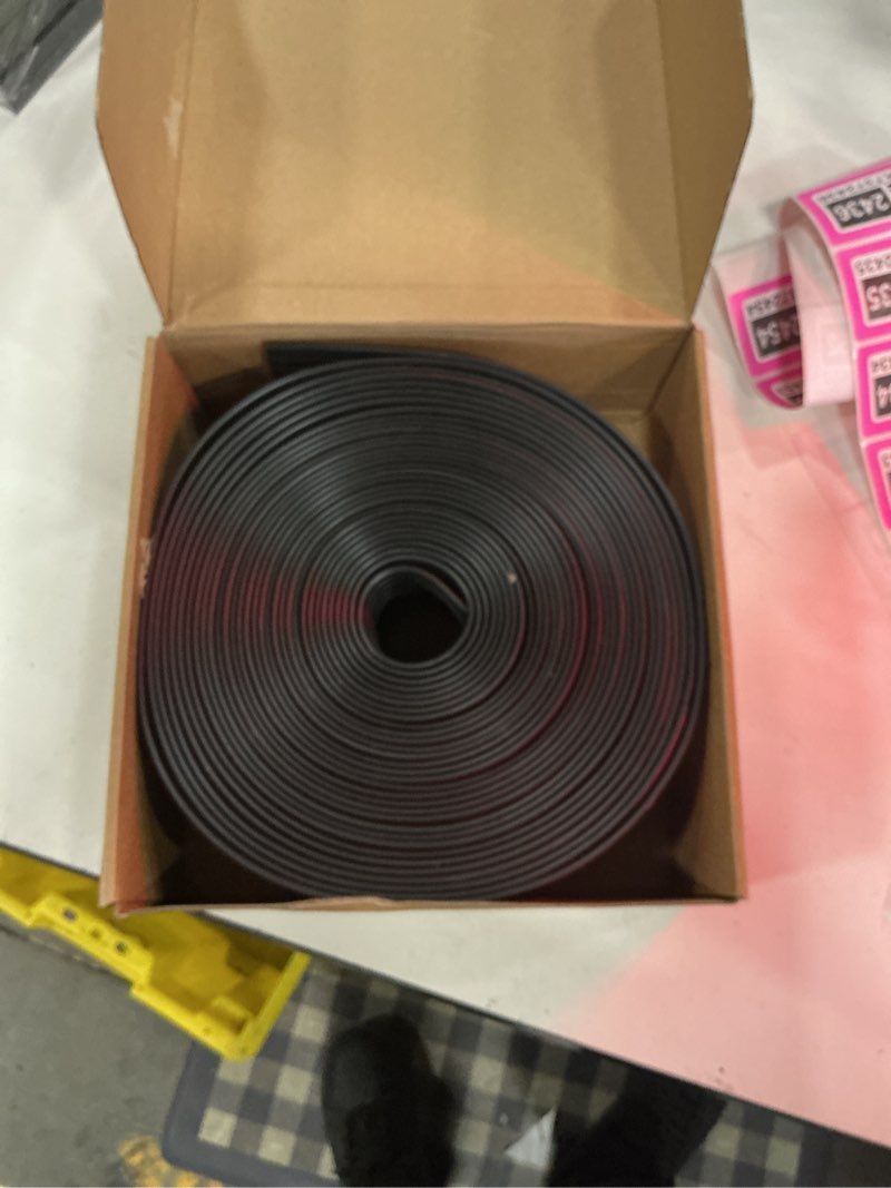 Condition photo showing Good Condition for pangda 50 ft stair edge protector gray rubber edge trim for steps vinyl stair nose molding rubber nose trim edging guard treads self adhesive for indoor and outdoor, non slip and waterproof