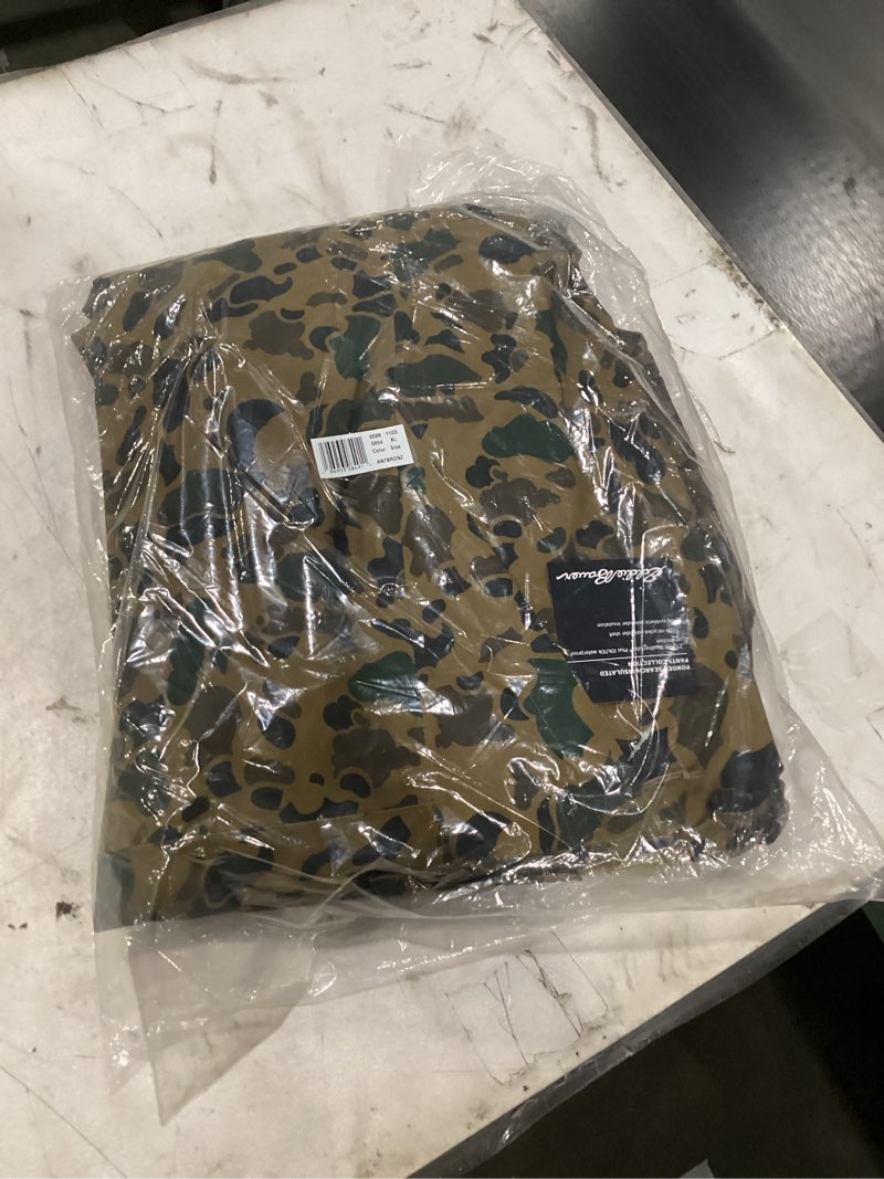 Condition photo showing New/Like New for Eddie Bauer mens Powder Search Pro Insulated X-Large Antbronz