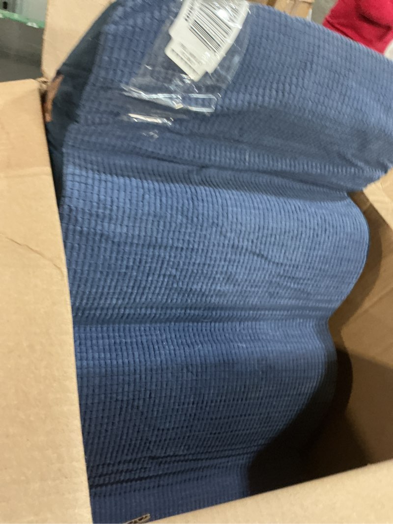 Condition photo showing As Is for 4-Step Dog Stairs and Ramp for Beds or Couches,Non-Slip Sturdy Pet Steps for Small Dogs and Cats,17.4" H,Blue Blue 4 4-Step 17.4''H