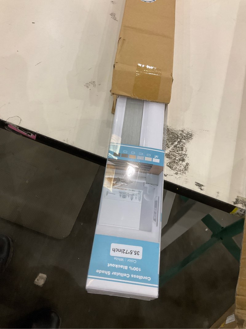 Changshade Blackout Cellular Shades Cordless Blinds for Indoor Windows, Room Darkening Honeycomb Pul