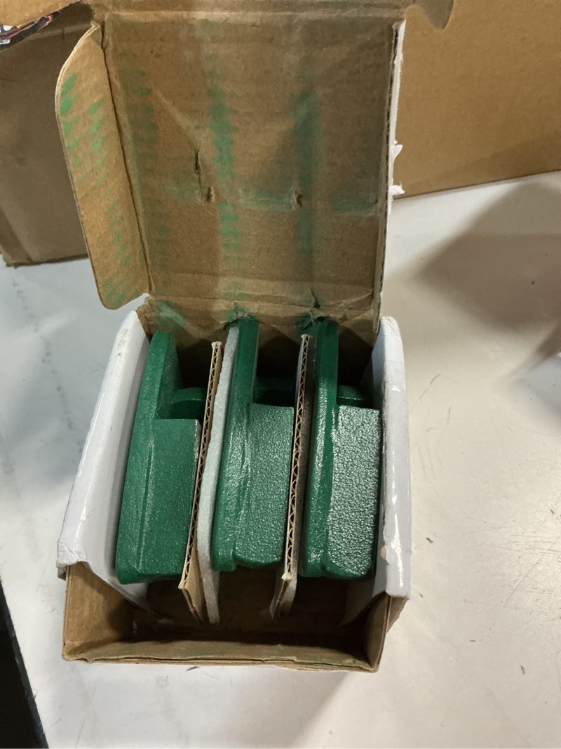 Condition photo showing Good Condition for diamond grinding shoes, 3pcs trapezoid diamond floor grinding pad disc #80 grit metal scraper diamond grinding block concrete floor aggreesive cutting grinding apparatus abrasive tools