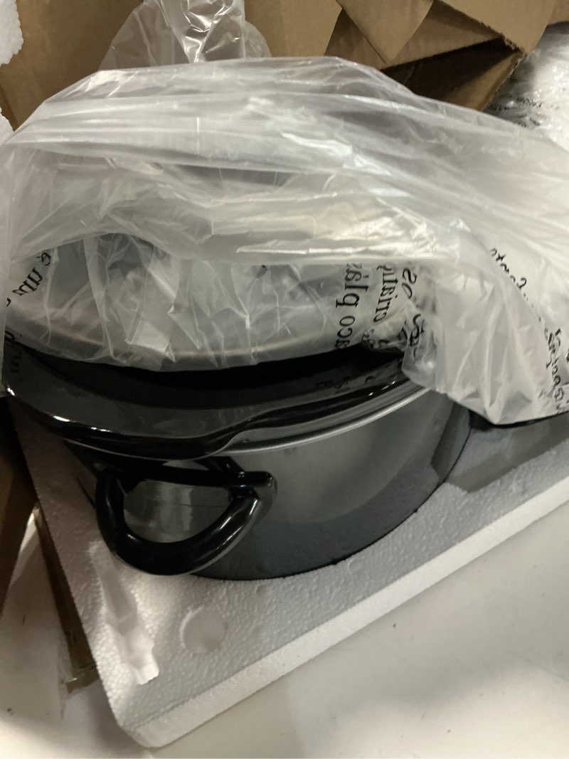 Condition photo showing Good Condition for crockpot manual 8-quart slow cooker black 8qt black