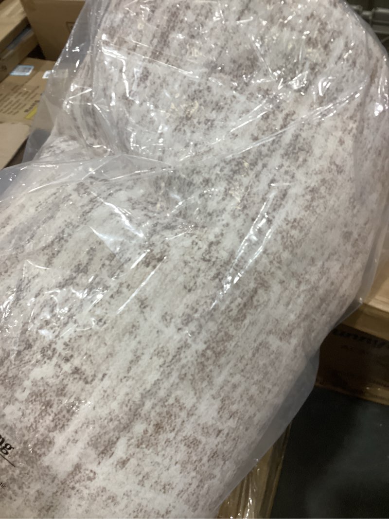 Condition photo showing Good Condition for soalmost washable area rug xl/ large soft brown rugs for living room | vintage non-slip carpet for dining bedroom, stain resistant low pile foldable lightweight floor mat under table home decor