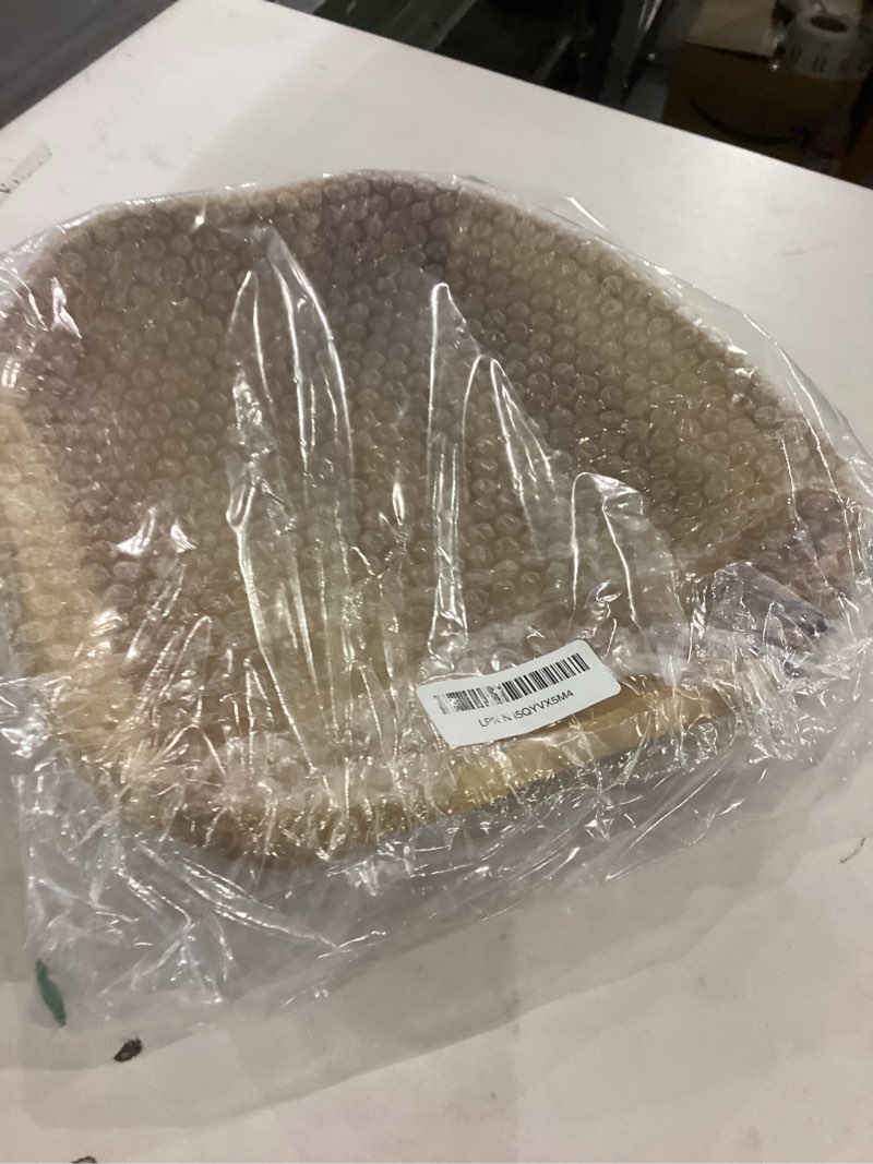 Condition photo showing New/Like New for Creative Wood Bowl Root Carved Bowl Handmade Natural Real Wood Candy Serving Bowl (12"-14")