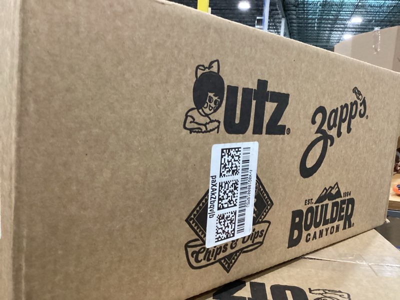 Condition photo showing New/Like New for best by 5.25.26 utz best of utz 30 count snack box variety 