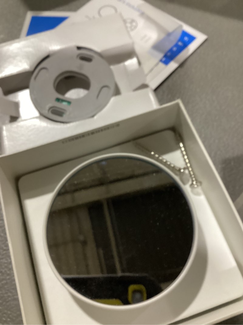 Condition photo showing As Is for google nest smart thermostat for home in snow