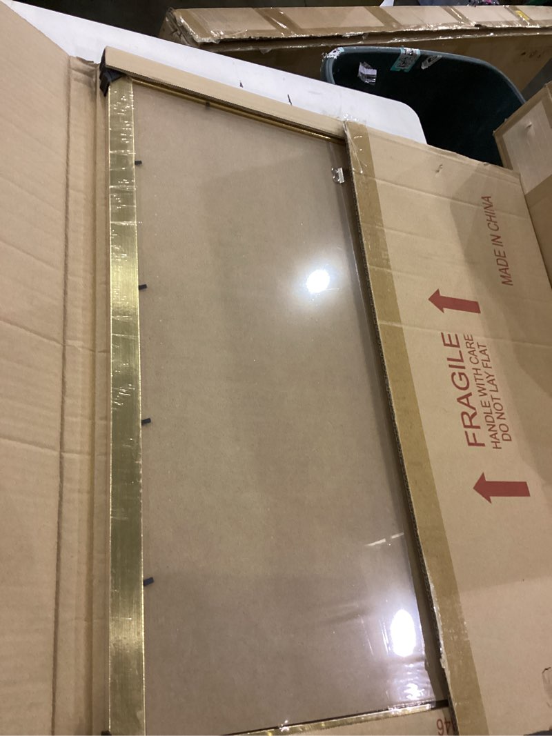 LaVie Home 20x24 Picture Frame Gold Poster Frame,Display Pictures 16x20 with Mat or 20x24 Without Ma