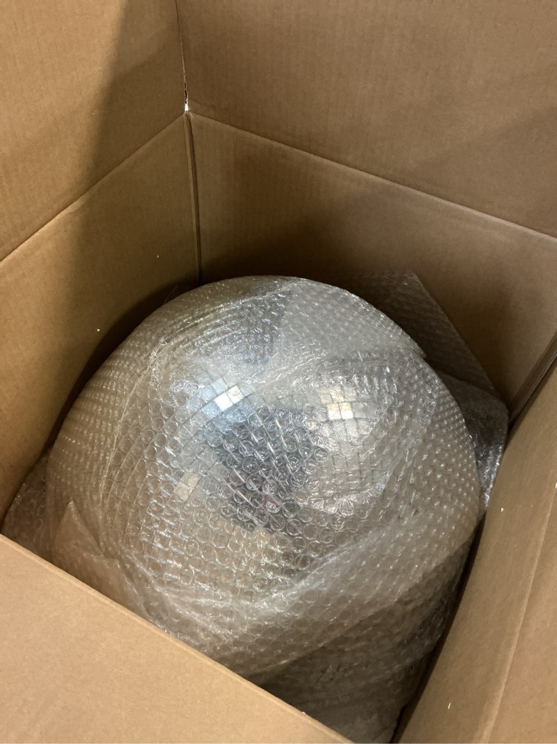 Condition photo showing Good Condition for youdepot 16-inch large disco ball – big hanging mirror ball disco ball decor for disco party decorations, weddings, events, disco christmas decor, and home celebration 16 in