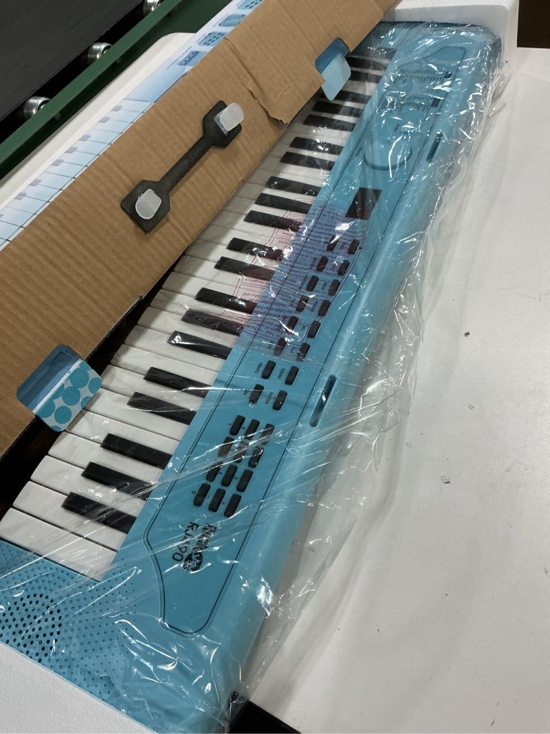 Condition photo showing New/Like New for RockJam 49 Key USB Keyboard Piano with Lessons & Keynote Stickers Mint Green