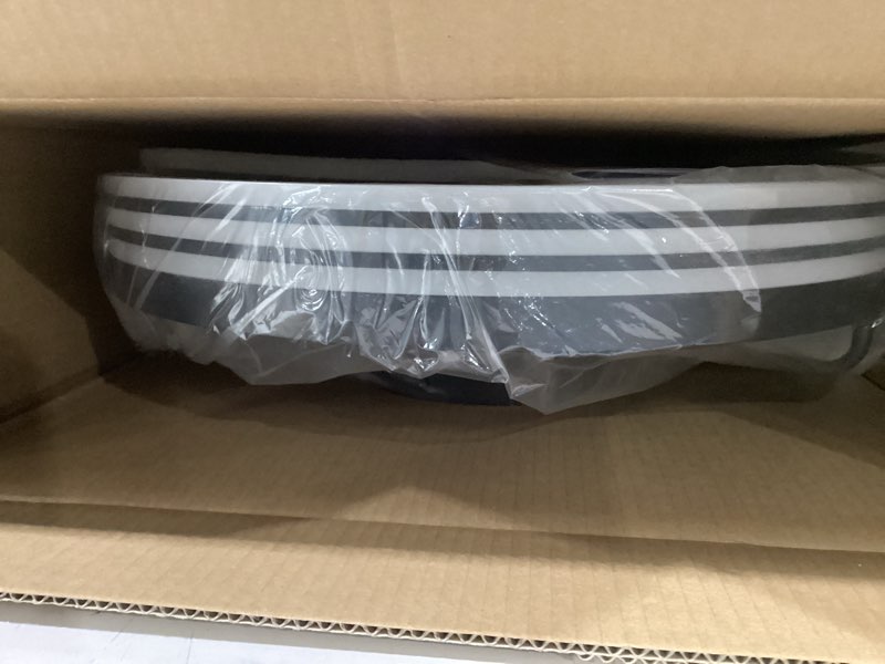 Condition photo showing New/Like New for Smart Ceiling Fan with Lights and Alexa/Google Assistant/APP Control, 20" Low Profile Fan with 6 Speeds, for Bedroom, Living Room, Patio Black-1105-05 20"