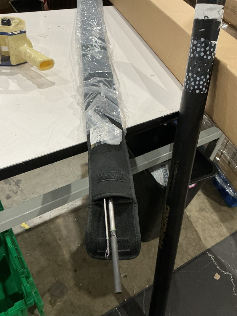 Condition photo showing Good Condition for handing m1 pike heavy fishing rod musky rod 2-piece casting rod with 30+24t carbon seaguide ra guides extended eva handle and cork base for northern pike muskie catfish striped bass snook skipjack cast 7'6''- heavy - fast