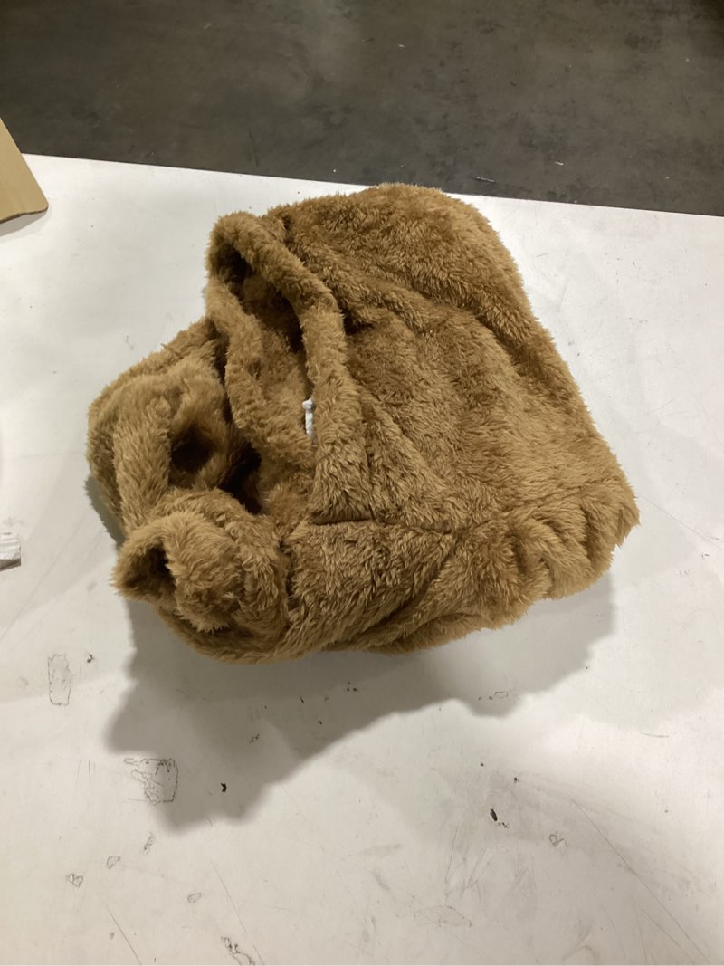 Condition photo showing item condition for fuzzy dog sweaters for large dogs pet hoodie clothes warm soft pet coats hooded sweatshirt dog hoodie for large dogs(coffee-l) large coffee