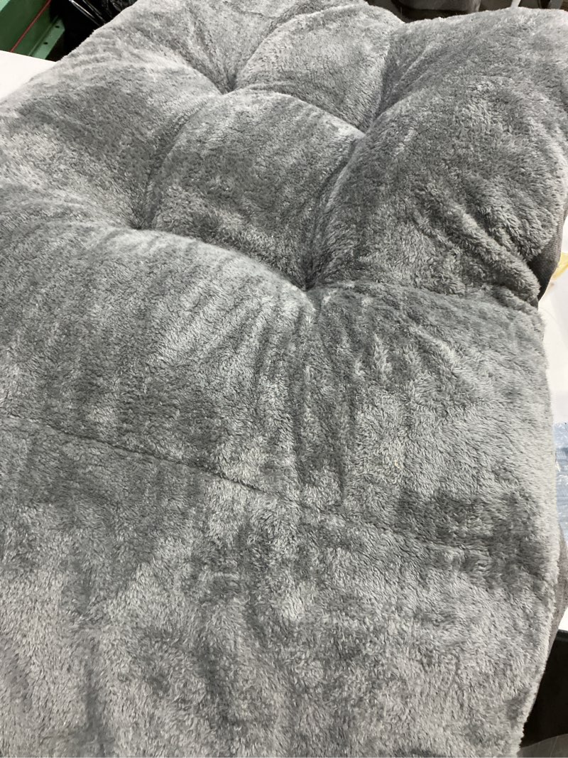 Condition photo showing As Is for nupida dog bed for crate for extra large dogs, machine washable xxl crate bed pet kennel pad with non-slip bottom, pet sleeping mat, 47x29 inch, dark gray dark grey 47.0"l x 29.0"w x 4.0"th