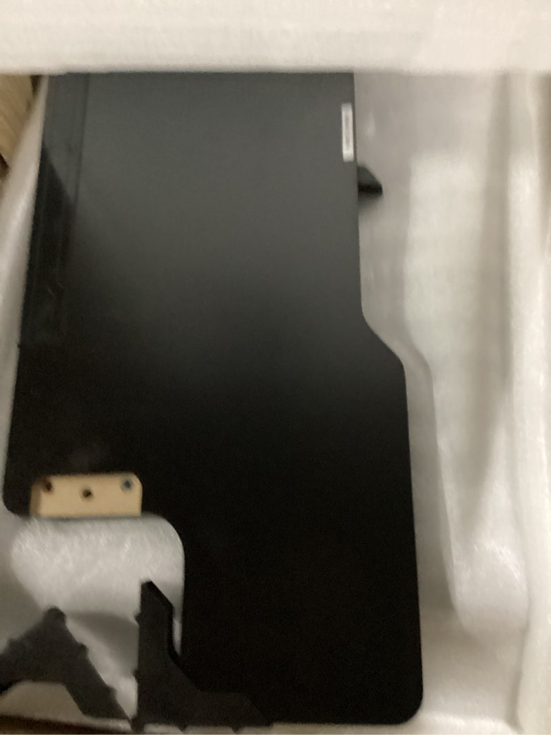 Condition photo showing New/Like New for flexispot 40" wide standing desk converter sit to stand up riser height adjustable computer workstation with spacious 2-tier desktop, black black 40" 1pc