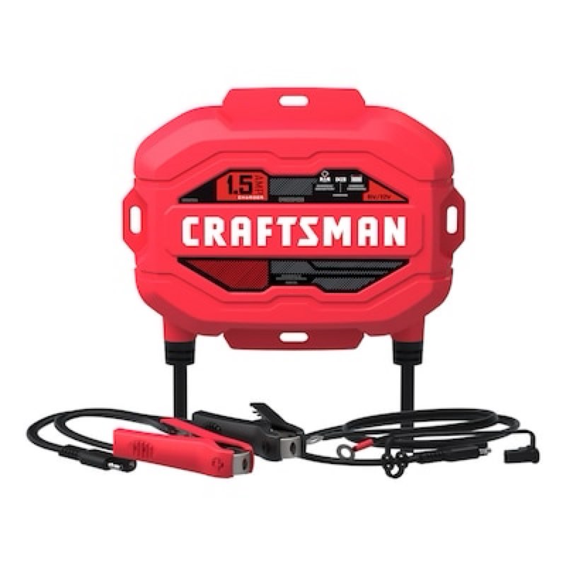craftsman 1.5 -amp 6/12-volt car battery charger