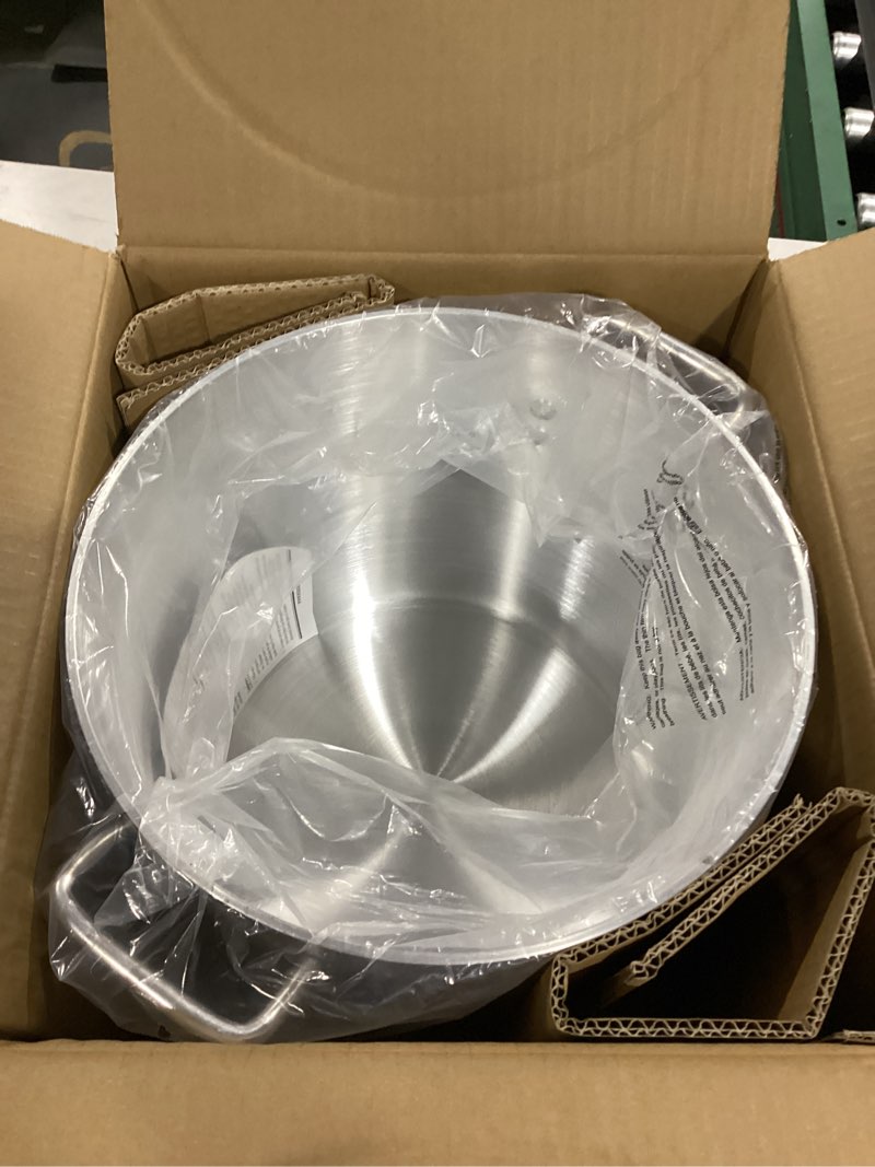Condition photo showing New/Like New for winco alst-20 elemental 20 quart aluminum stock pot