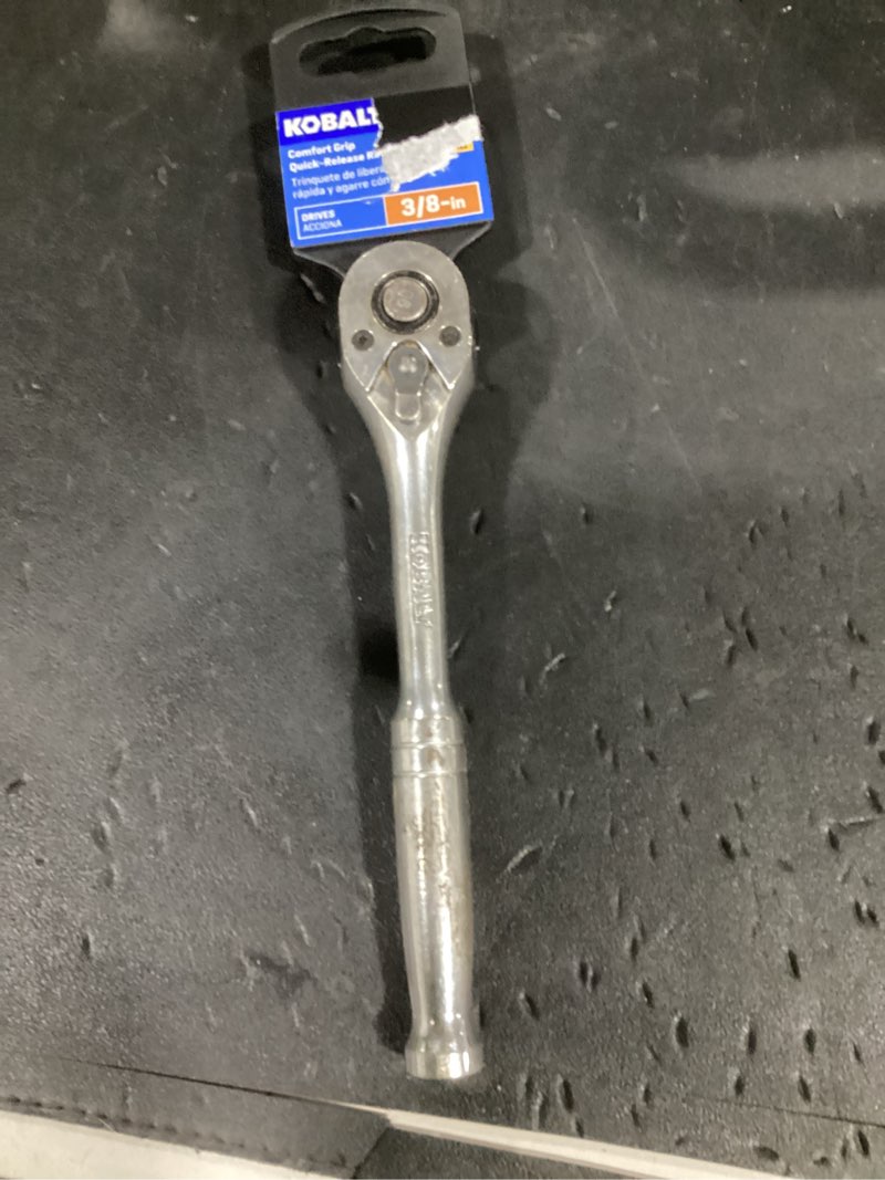 Condition photo showing New/Like New for kobalt 90-tooth 3/8-in drive comfort grip handle ratchet