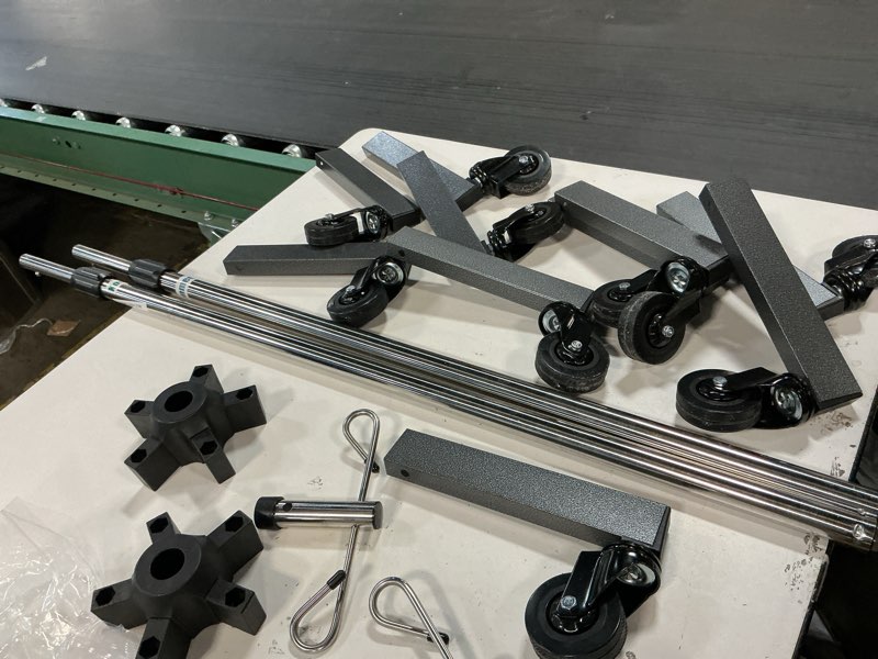 Condition photo showing Good Condition for IV Poles IV Stands Portable Rolling 2 Hook 5 Legs Adjustable Height with Brake Wheels, Stainless Steel(similar