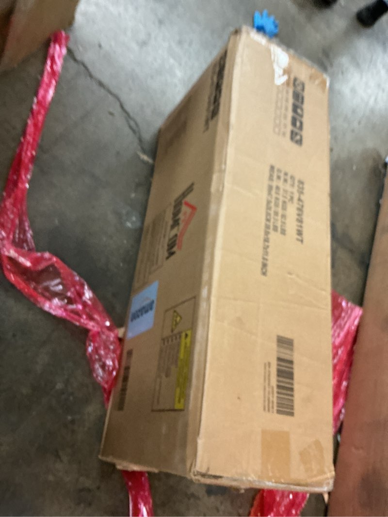 Condition photo showing item condition for HOMCOM 64" Kitchen Pantry Cabinet, Freestanding Storage Cabinet with 4 Doors and 3 Adjustable Shelves for Dining Room, Antique White Large Antique White