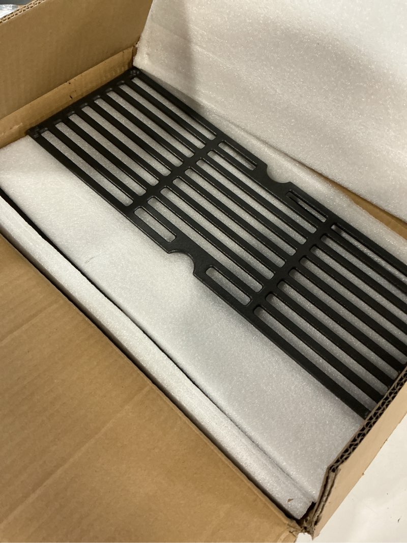 Condition photo showing Good Condition for 18" grill replacement grate for charbroil performance 4-burner grill 463377017, 463376018p2 463376117 463376017p1 463377117 463673617 g470-0002-w1 g321-0006-w1 cast iron 18" x 25 1/8"(4-burner)