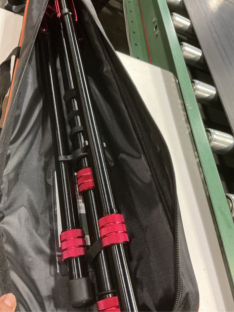 Condition photo showing Good Condition for freesea light stand aluminum, adjustable tripod stand for photography, 260cm/102inch studio sturdy tripod for speedlite flash softbox strobe light camera with carrying bag